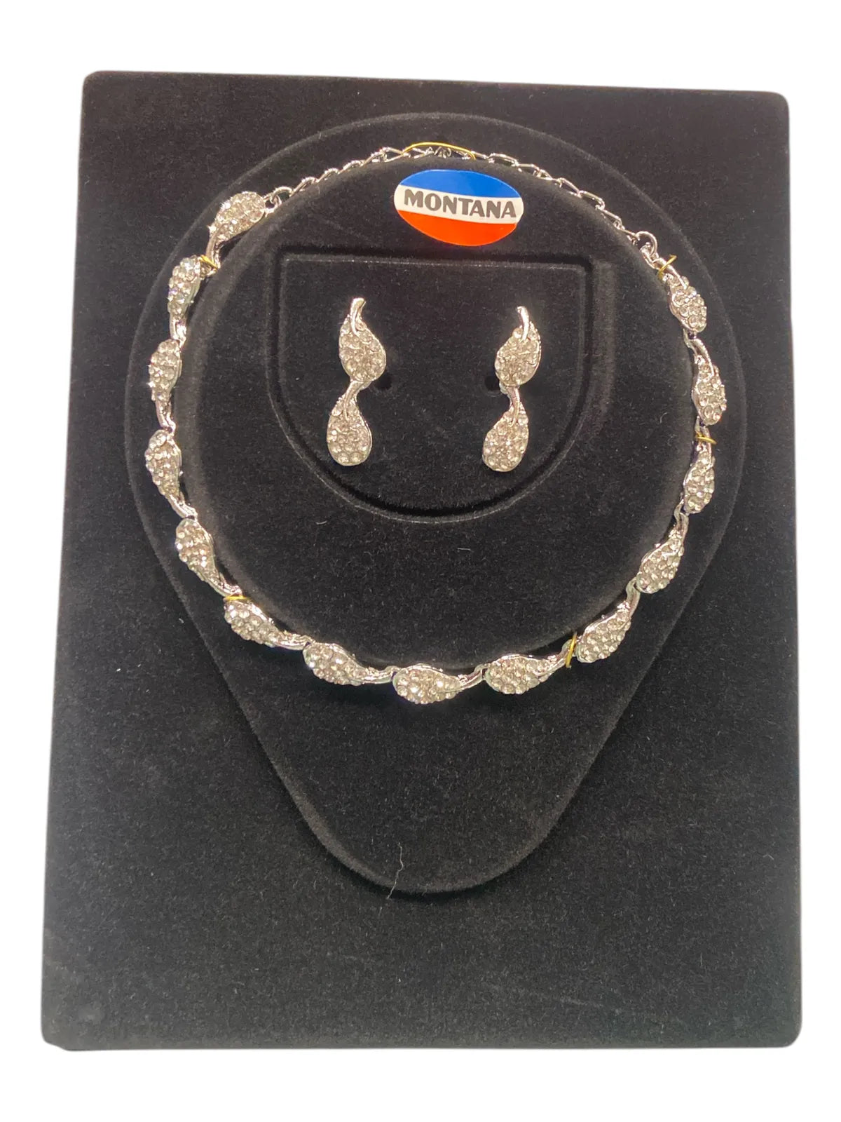 Rhodium Necklace Set for Women