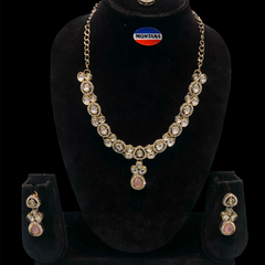 Pink Kundan Set for women