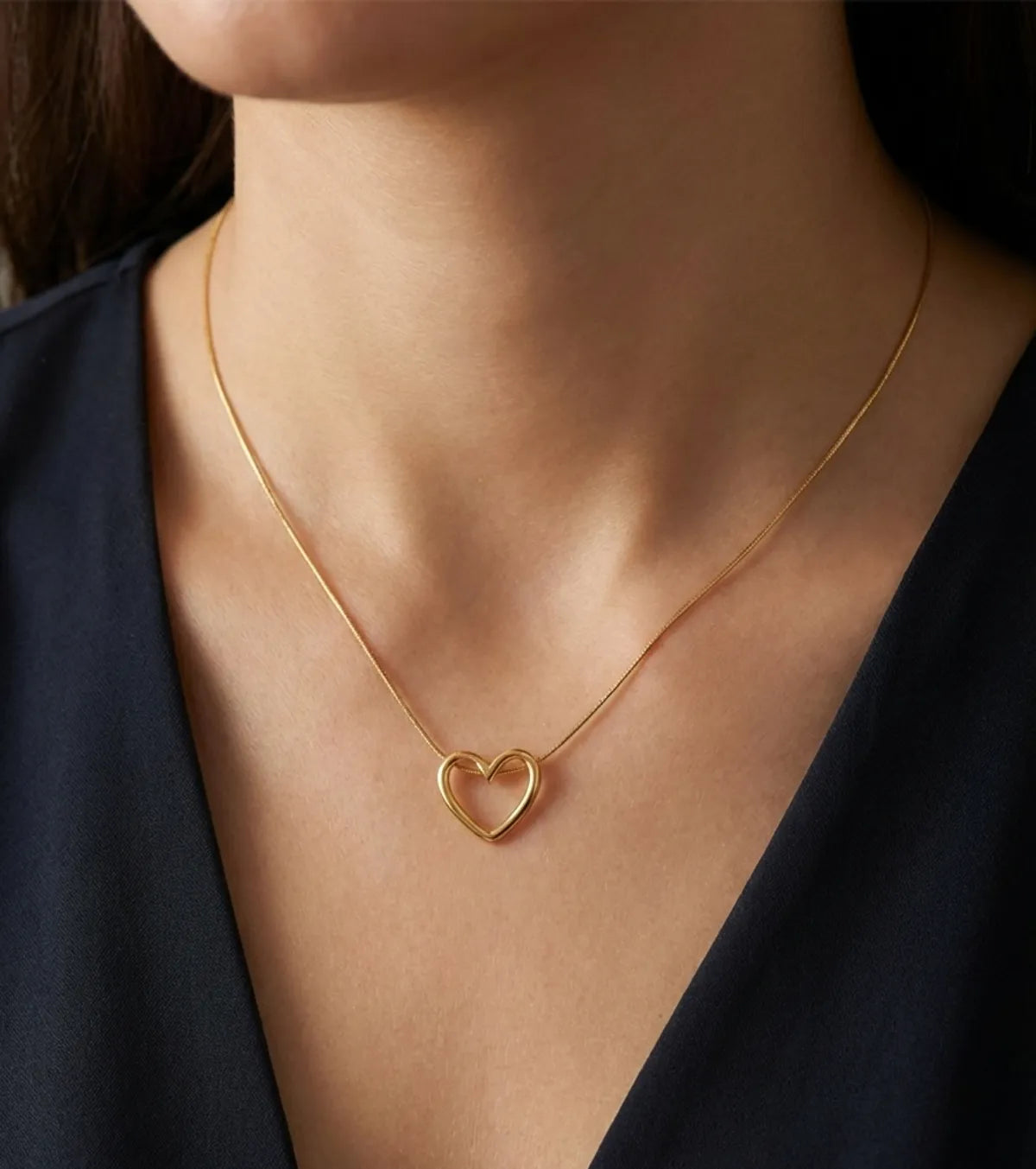 Brass Anti tarnish pendant set for women