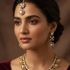 Ruby Kundan Set for Women
