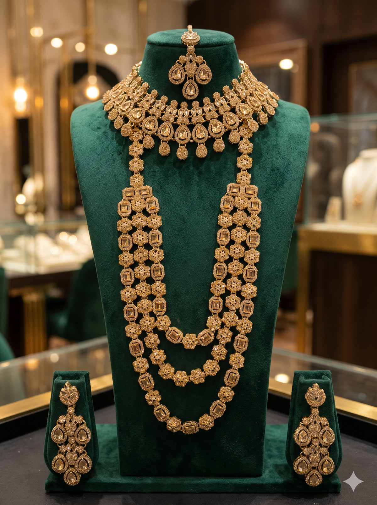 LCT Multilayer & Choker Combo Bridal Set