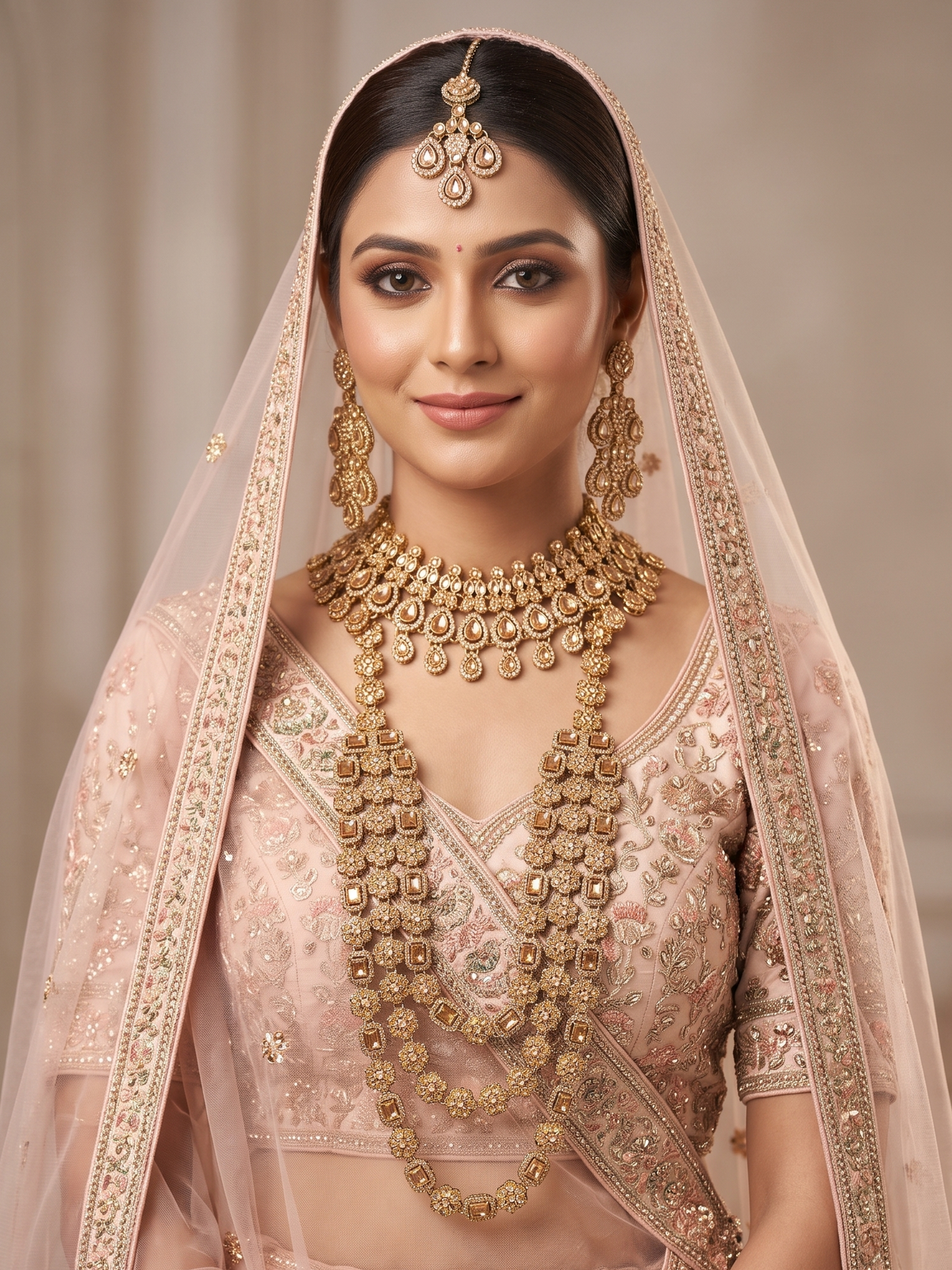 LCT Multilayer & Choker Combo Bridal Set