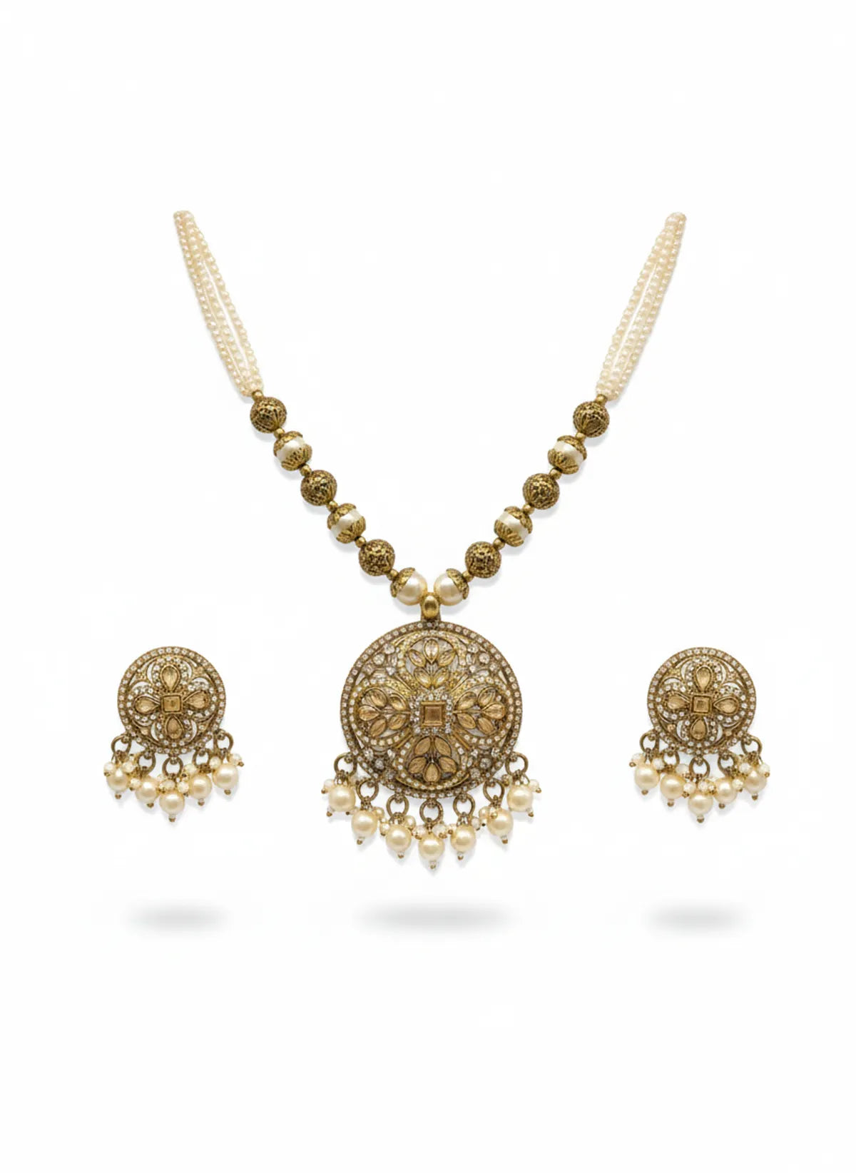 Pearl Necklace Set for Women