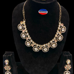 Pink Kundan Set for Women
