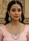 Golden LCT Multilayer Necklace Set For Women