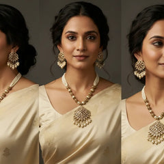 Pearl Necklace Set for women