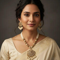Pearl Necklace Set for women