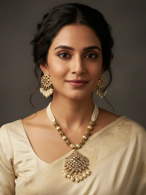 Pearl Necklace Set for women