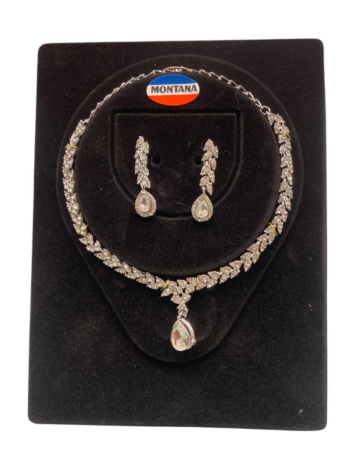 Rhodium Necklace Set for Women
