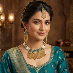 Heritage Kundan Choker Set for Women