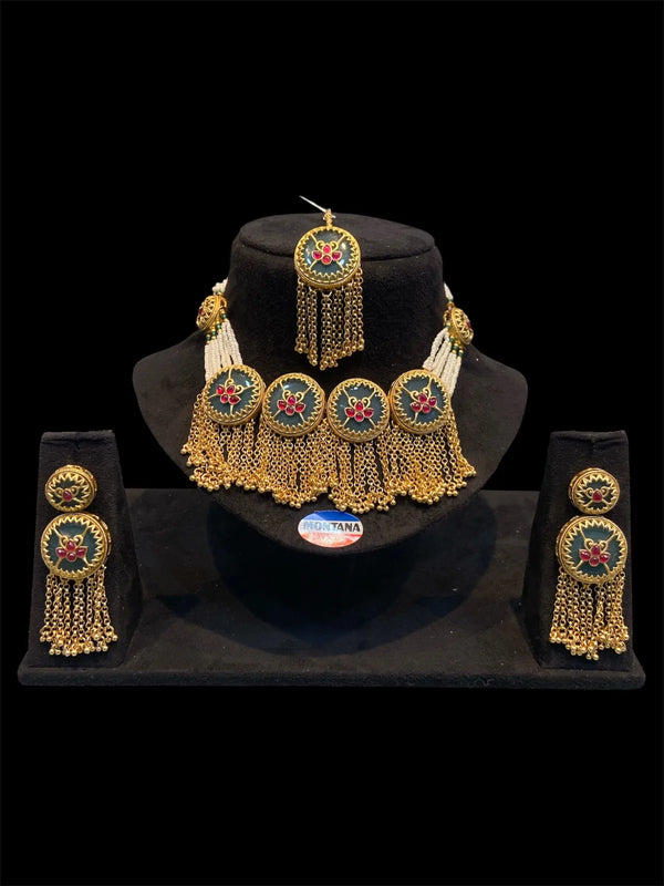 Heritage Kundan Choker Set for Women