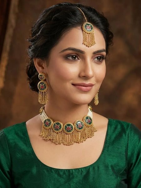 Heritage Kundan Choker Set for Women