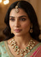 Green Kundan Necklace Set for Women