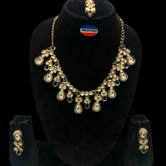 Montana Blue Kundan Set for women