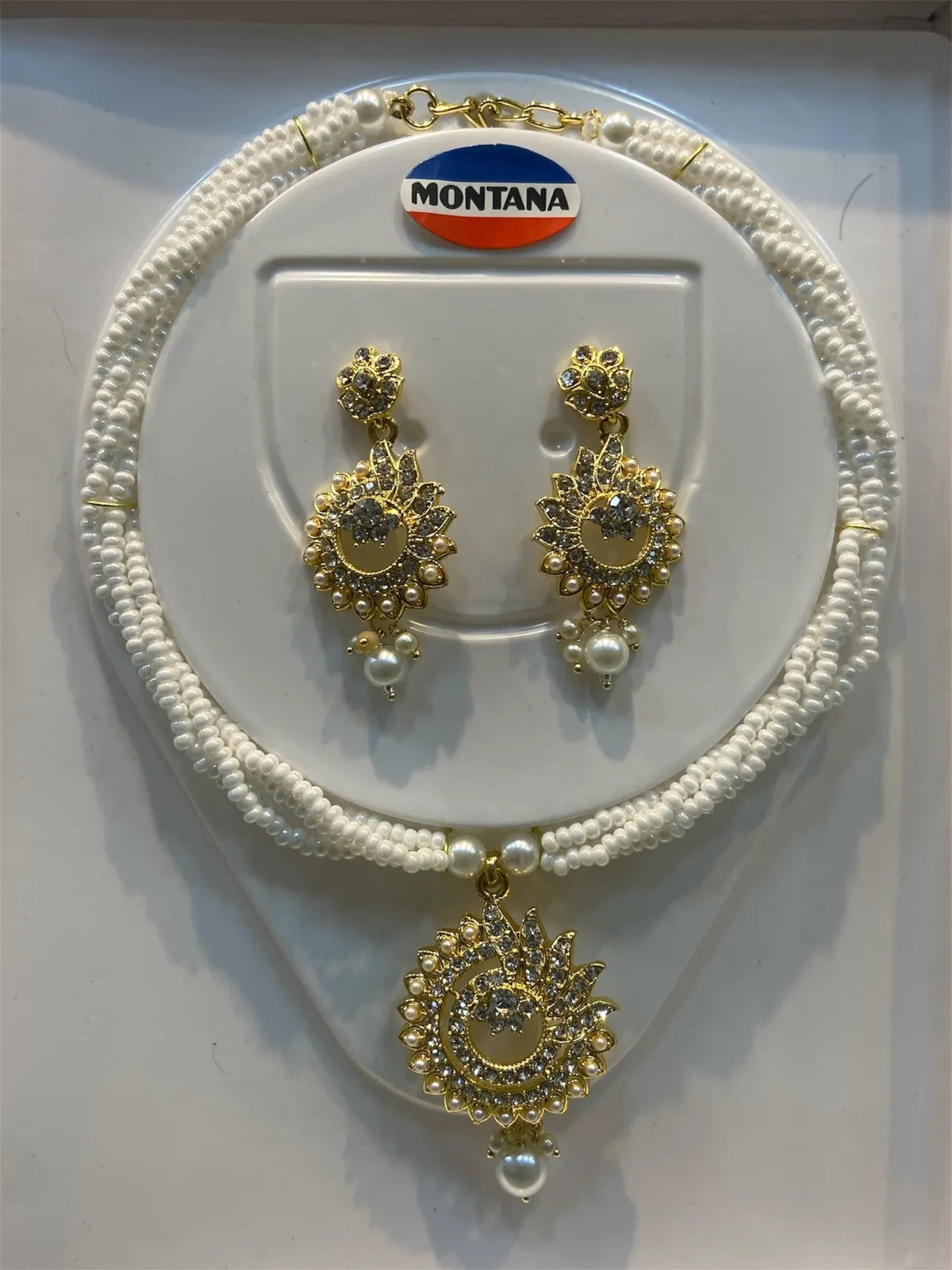 Pearl Necklace Set for women
