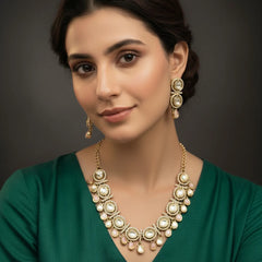 Pink Kundan Set for women