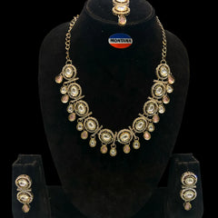 Pink Kundan Set for women