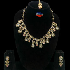 Pink Kundan Set for women