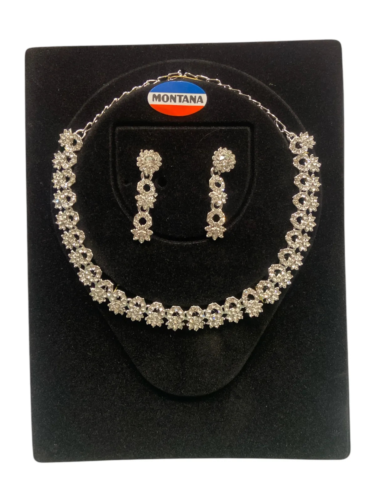 Rhodium Necklace Set for Women