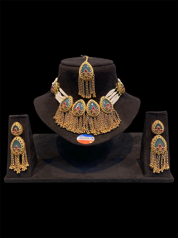 Heritage Kundan Choker Set for Women